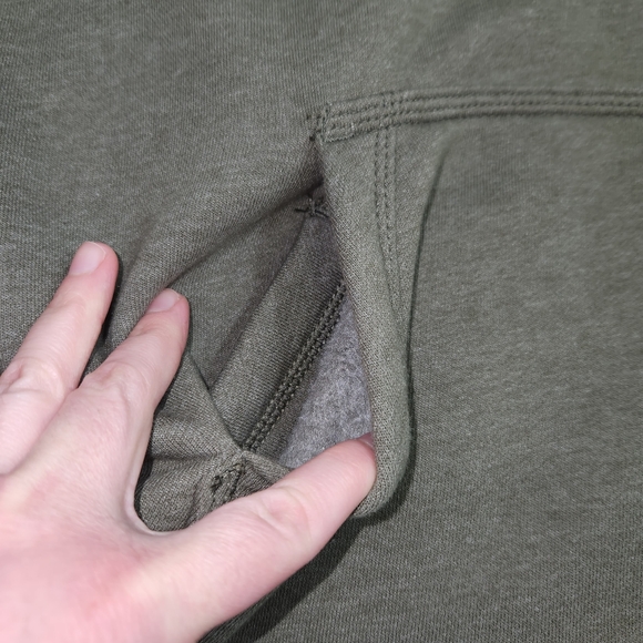 Carhartt Relaxed Fit Army Green Sage, With Logo, Women's Size Xs, Thick Warm - Picture 7 of 10